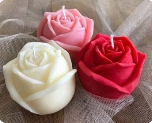 Rose Bud Candle — Handmade Candle by Swadeshi Karigari