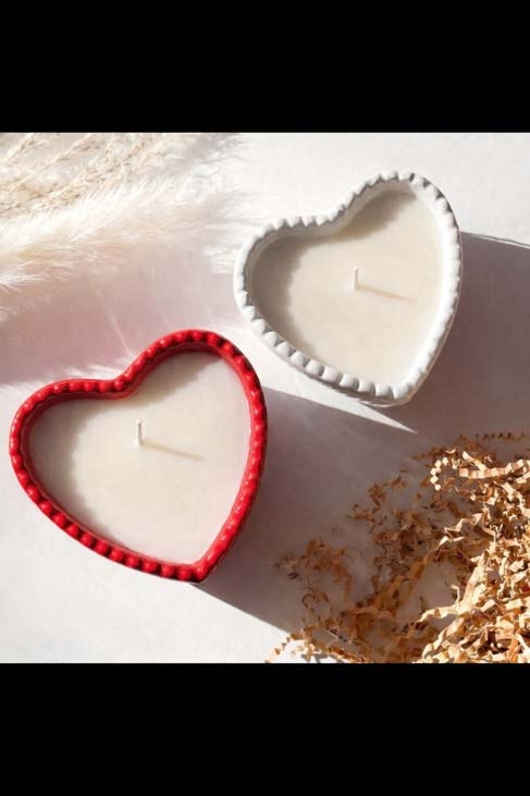 Heart Candle — Handmade Candle by Swadeshi Karigari