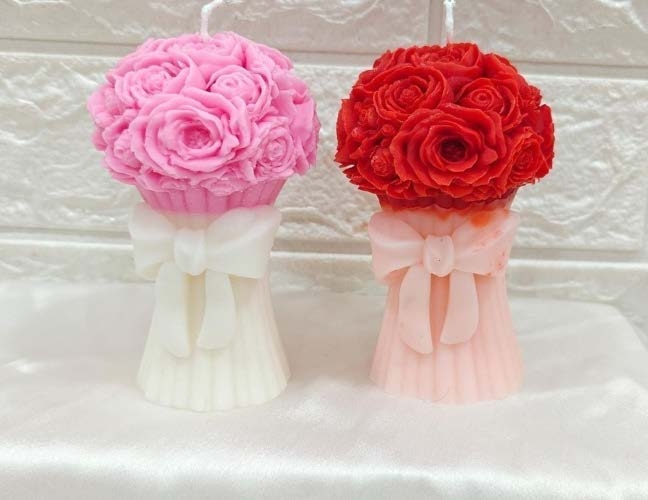 Bouquet Candles — Handmade Candle by Swadeshi Karigari